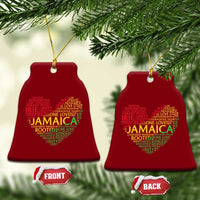 Jamaica Reggae Ceramic Ornament One Love Rasta Culture - Wonder Print Shop