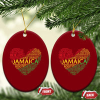 Jamaica Reggae Ceramic Ornament One Love Rasta Culture - Wonder Print Shop
