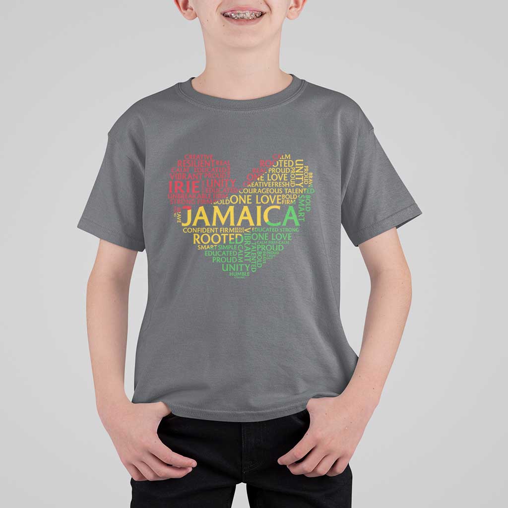 Jamaica Reggae T Shirt For Kid One Love Rasta Culture - Wonder Print Shop
