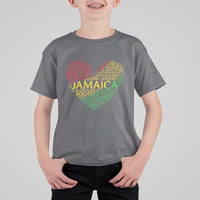 Jamaica Reggae T Shirt For Kid One Love Rasta Culture - Wonder Print Shop