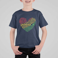 Jamaica Reggae T Shirt For Kid One Love Rasta Culture - Wonder Print Shop