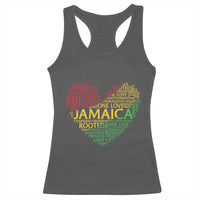 Jamaica Reggae Racerback Tank Top One Love Rasta Culture - Wonder Print Shop