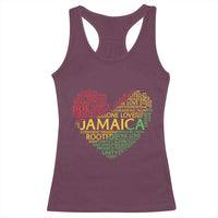 Jamaica Reggae Racerback Tank Top One Love Rasta Culture - Wonder Print Shop