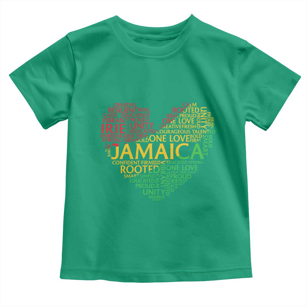 Jamaica Reggae Toddler T Shirt One Love Rasta Culture - Wonder Print Shop