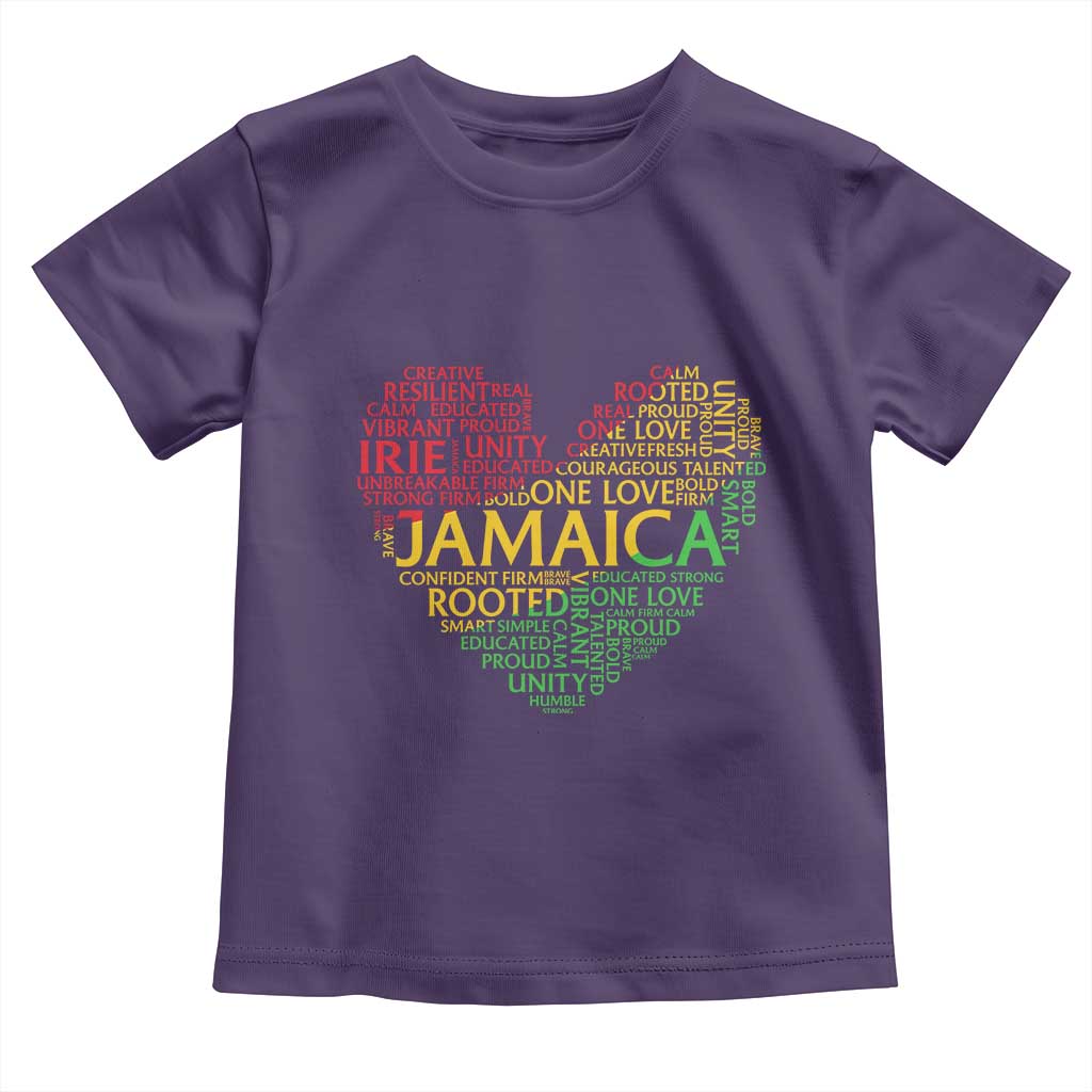 Jamaica Reggae Toddler T Shirt One Love Rasta Culture - Wonder Print Shop