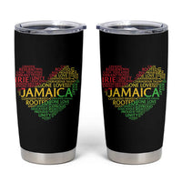 Jamaica Reggae Tumbler Cup One Love Rasta Culture - Wonder Print Shop