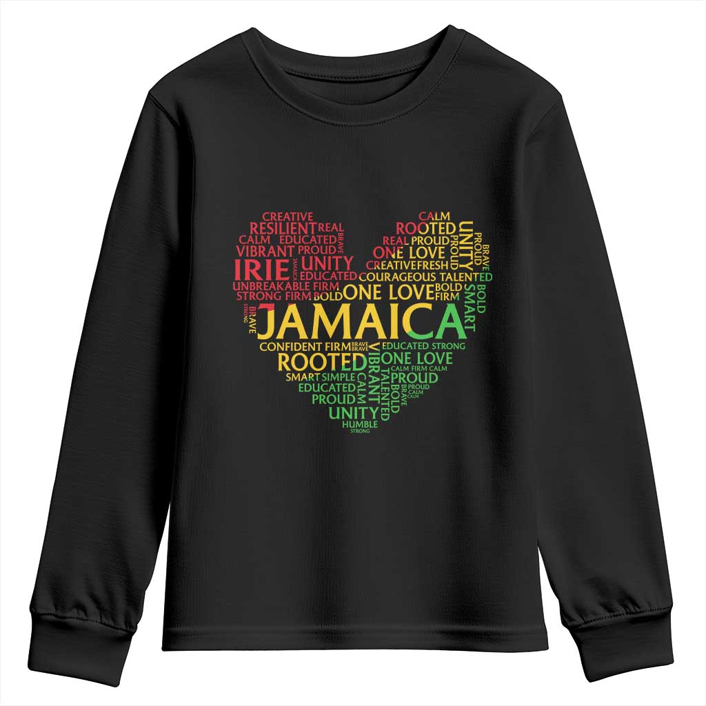 Jamaica Reggae Youth Sweatshirt One Love Rasta Culture - Wonder Print Shop