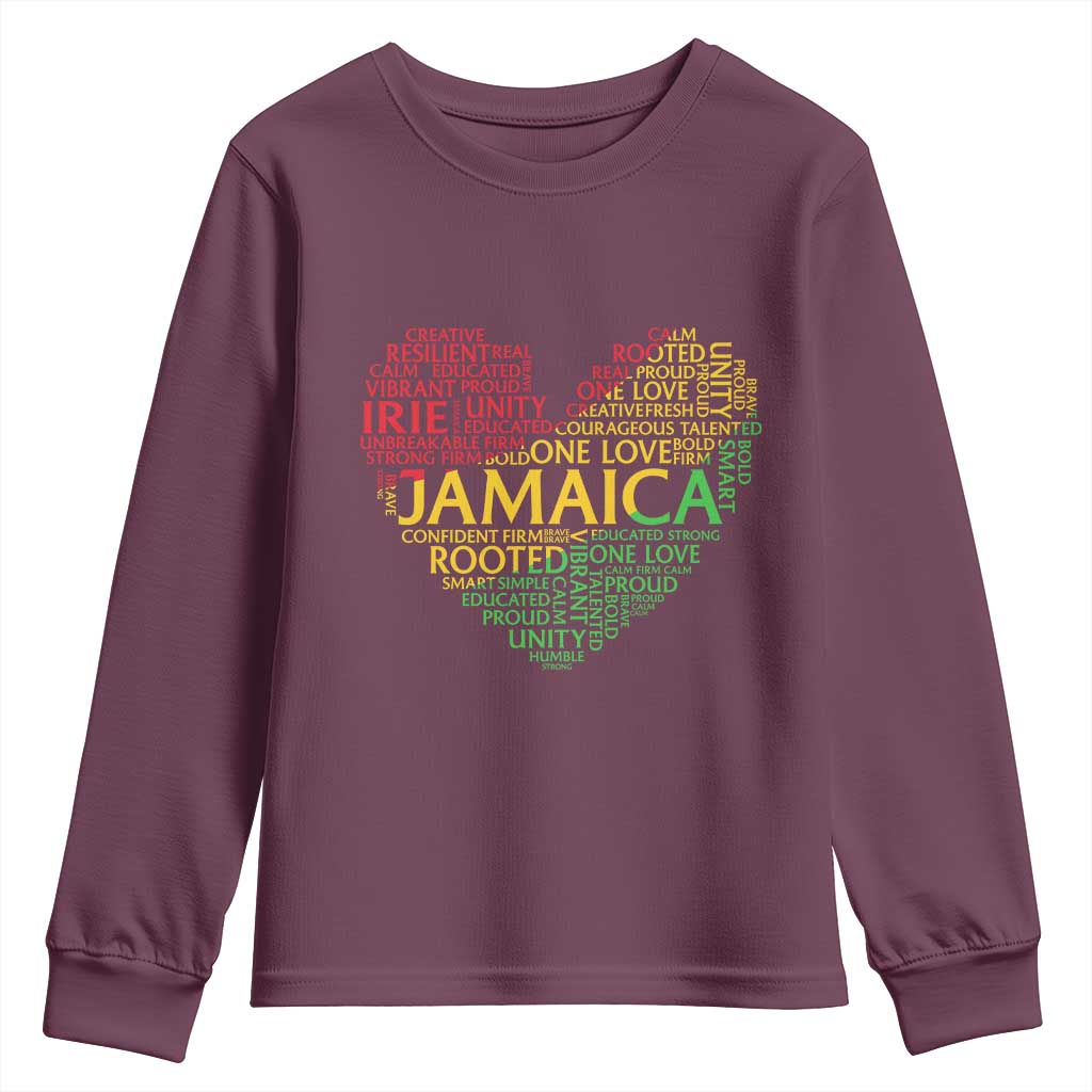 Jamaica Reggae Youth Sweatshirt One Love Rasta Culture - Wonder Print Shop