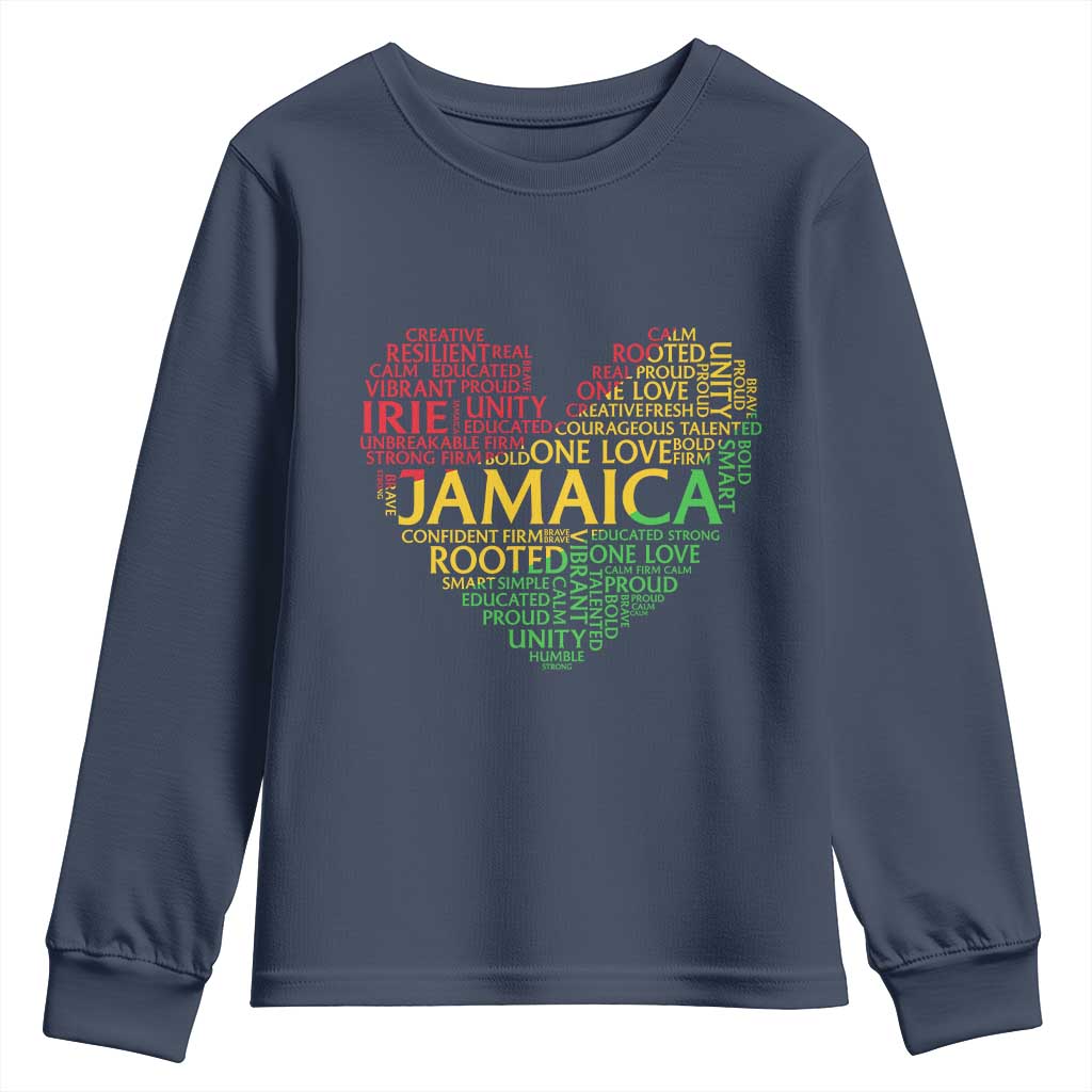 Jamaica Reggae Youth Sweatshirt One Love Rasta Culture - Wonder Print Shop