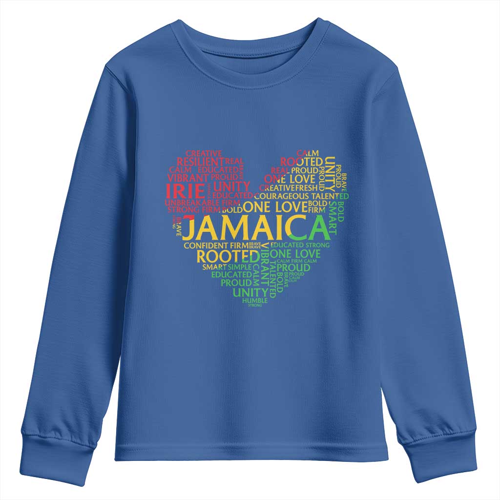 Jamaica Reggae Youth Sweatshirt One Love Rasta Culture - Wonder Print Shop