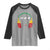Little Birds Raglan Shirt Rastafari Rasta Reggae Music Headphones Jamaican Pride - Wonder Print Shop