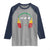 Little Birds Raglan Shirt Rastafari Rasta Reggae Music Headphones Jamaican Pride - Wonder Print Shop
