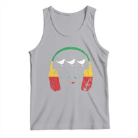 Little Birds Tank Top Rastafari Rasta Reggae Music Headphones Jamaican Pride - Wonder Print Shop