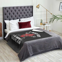 Cool Heart Surgery Survivor Throw Blanket Funny Valve Job Coronary Bypass Artery Open Heart Surgery