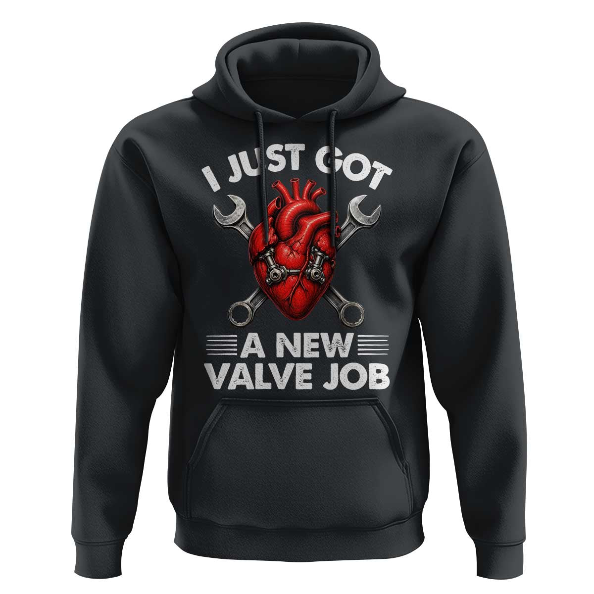 Cool Heart Surgery Survivor Hoodie Funny Valve Job Coronary Bypass Artery Open Heart Surgery