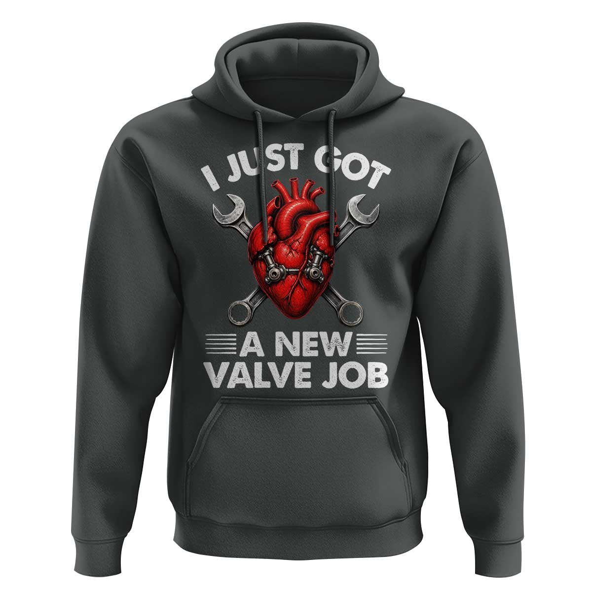 Cool Heart Surgery Survivor Hoodie Funny Valve Job Coronary Bypass Artery Open Heart Surgery