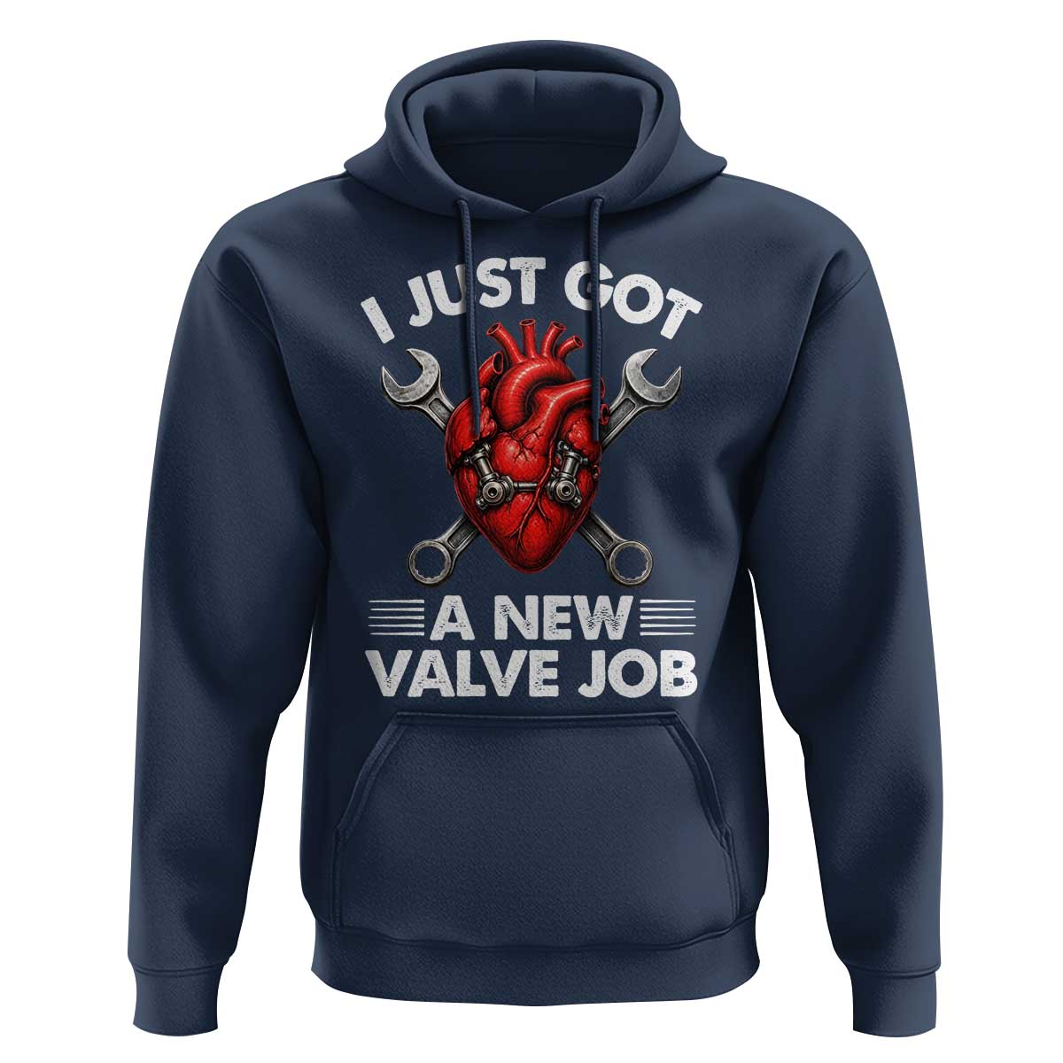 Cool Heart Surgery Survivor Hoodie Funny Valve Job Coronary Bypass Artery Open Heart Surgery