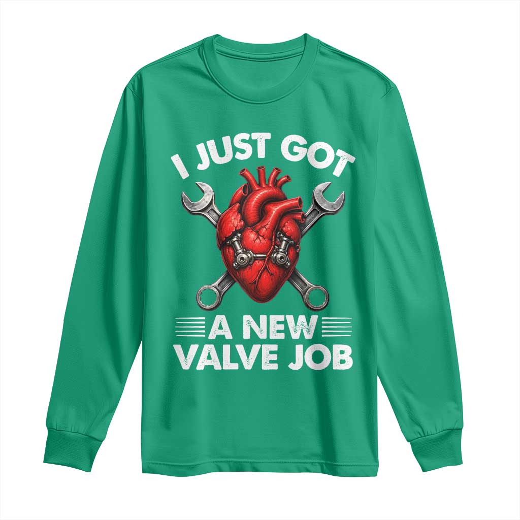 Cool Heart Surgery Survivor Long Sleeve Shirt Funny Valve Job Coronary Bypass Artery Open Heart Surgery