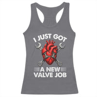Cool Heart Surgery Survivor Racerback Tank Top Funny Valve Job Coronary Bypass Artery Open Heart Surgery