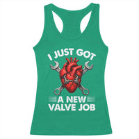 Cool Heart Surgery Survivor Racerback Tank Top Funny Valve Job Coronary Bypass Artery Open Heart Surgery