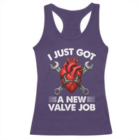 Cool Heart Surgery Survivor Racerback Tank Top Funny Valve Job Coronary Bypass Artery Open Heart Surgery