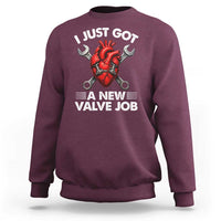 Cool Heart Surgery Survivor Sweatshirt Funny Valve Job Coronary Bypass Artery Open Heart Surgery