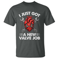 Cool Heart Surgery Survivor T Shirt Funny Valve Job Coronary Bypass Artery Open Heart Surgery