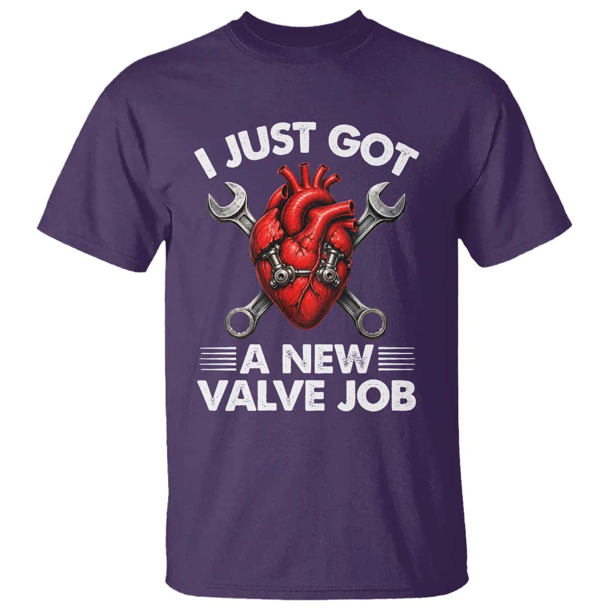 Cool Heart Surgery Survivor T Shirt Funny Valve Job Coronary Bypass Artery Open Heart Surgery