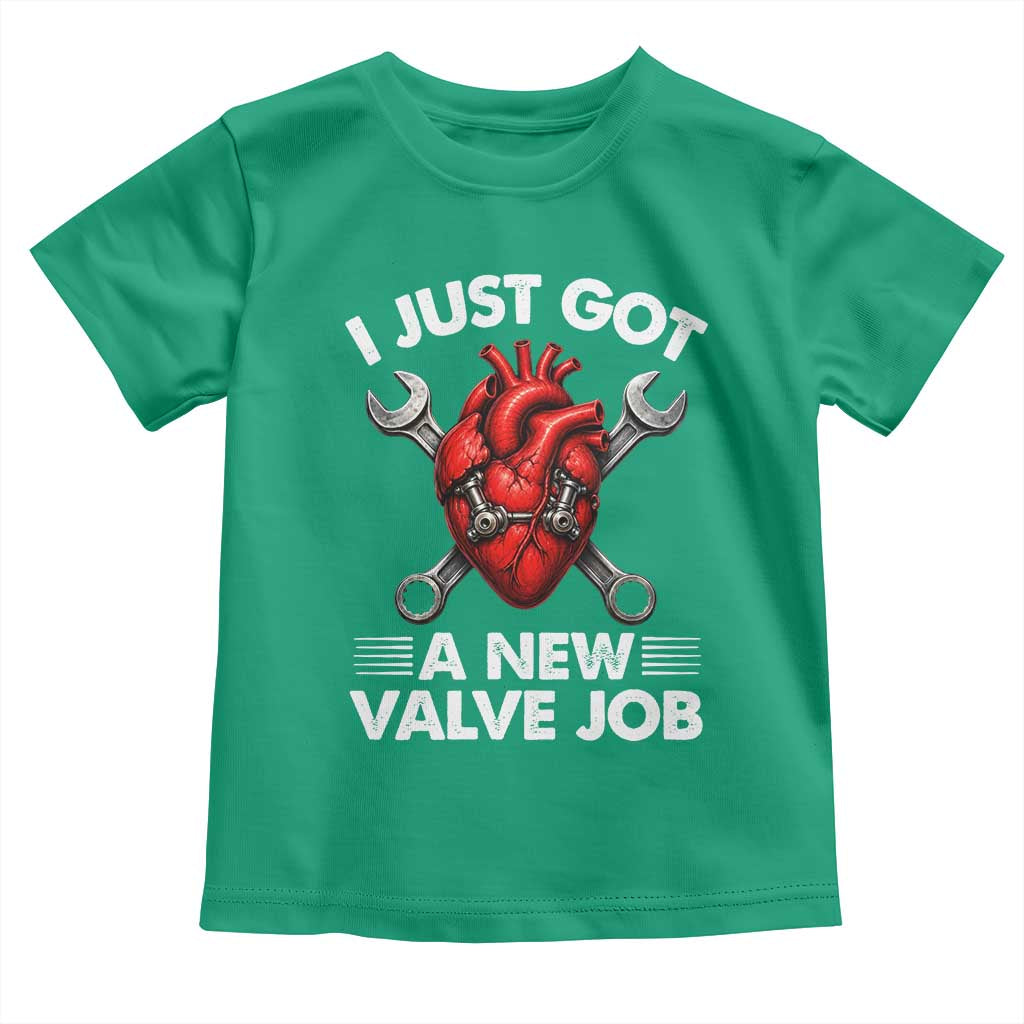 Cool Heart Surgery Survivor Toddler T Shirt Funny Valve Job Coronary Bypass Artery Open Heart Surgery