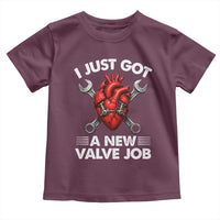Cool Heart Surgery Survivor Toddler T Shirt Funny Valve Job Coronary Bypass Artery Open Heart Surgery