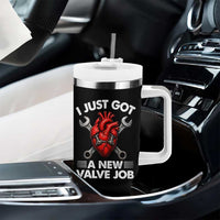 Cool Heart Surgery Survivor Tumbler With Handle Funny Valve Job Coronary Bypass Artery Open Heart Surgery