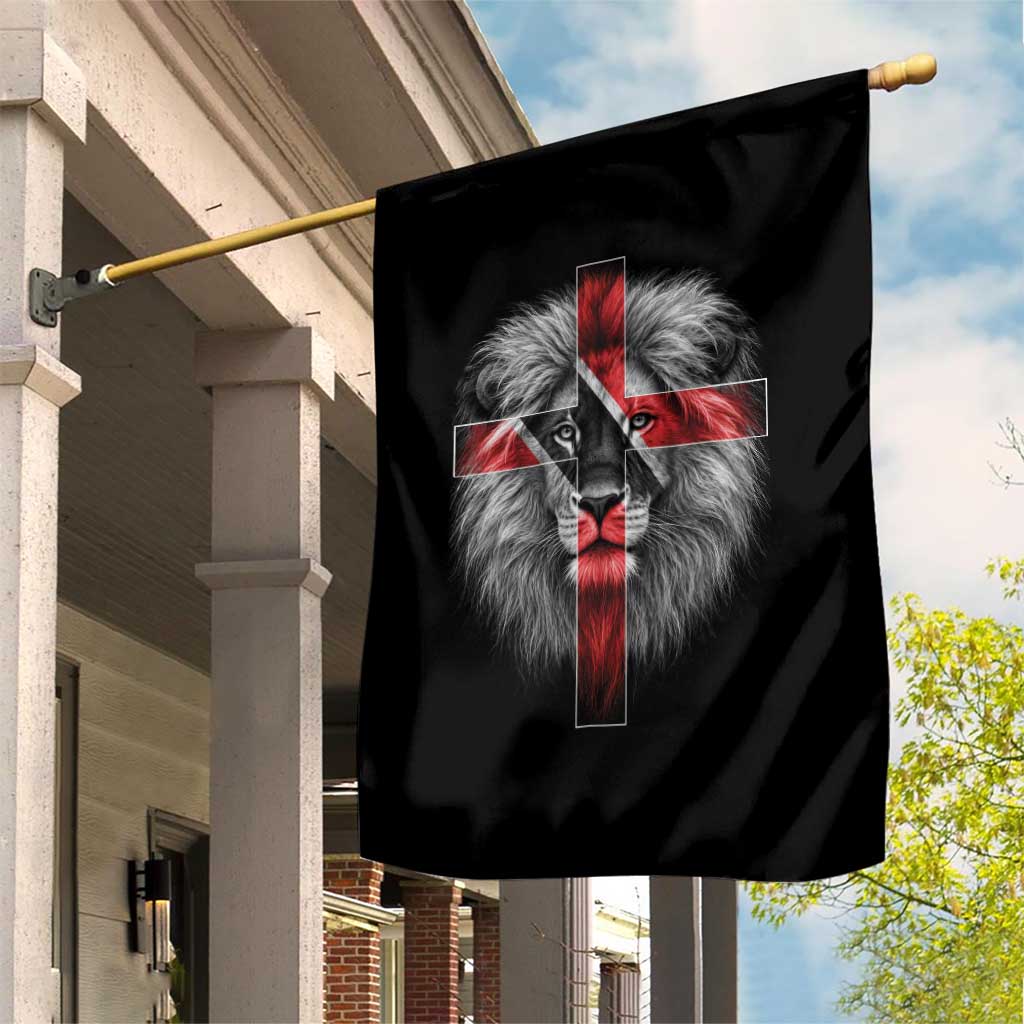 Lion of Judah Cross Trinidadian Flag Garden Flag Christian Faith Trini Trinidad And Tobago Pride