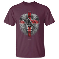 Lion of Judah Cross Trinidadian Flag T Shirt Christian Faith Trini Trinidad And Tobago Pride