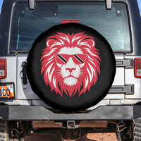 Trinidad and Tobago Lion Spare Tire Cover Vintage Caribbean Pride