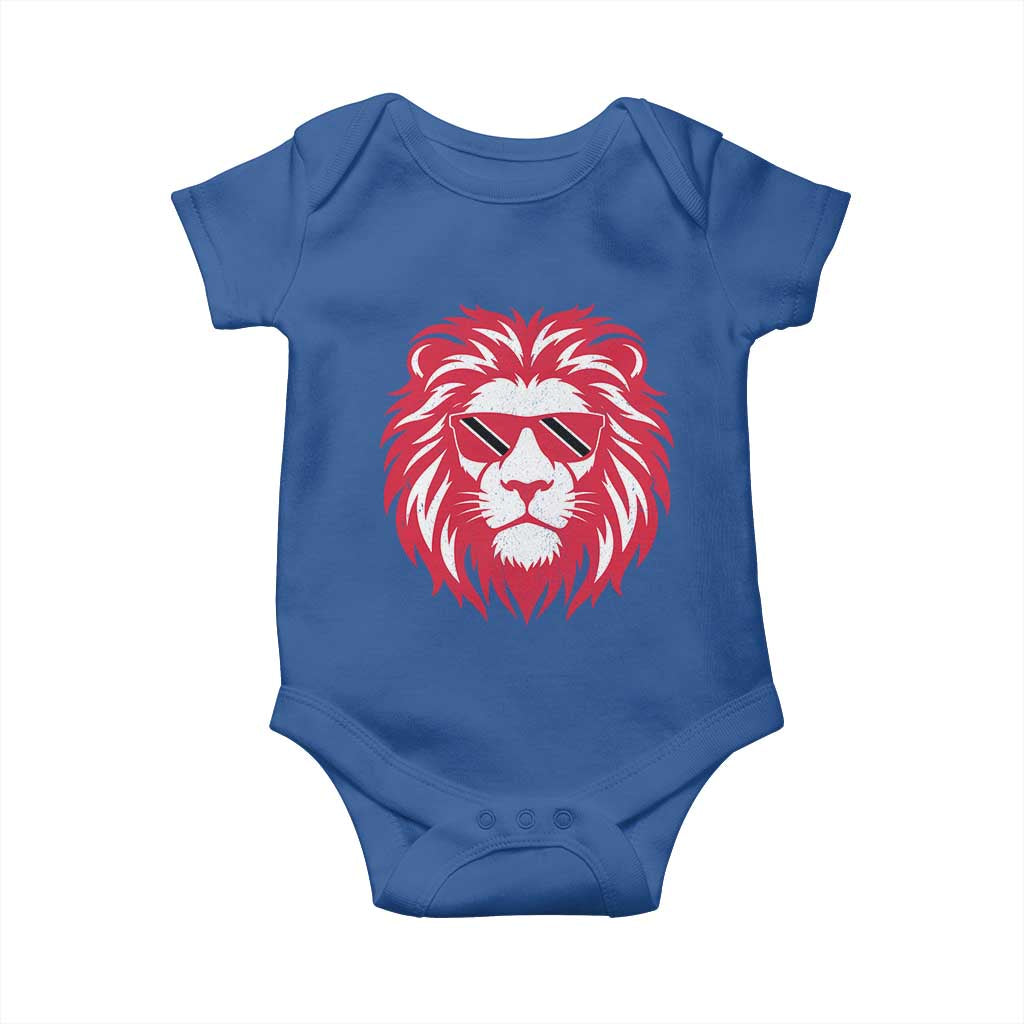 Trinidad and Tobago Lion Baby Onesie Vintage Caribbean Pride