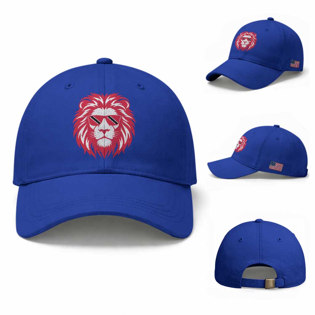 Trinidad and Tobago Lion Baseball Cap Vintage Caribbean Pride