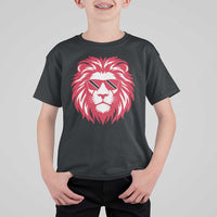 Trinidad and Tobago Lion T Shirt For Kid Vintage Caribbean Pride