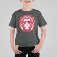 Trinidad and Tobago Lion T Shirt For Kid Vintage Caribbean Pride