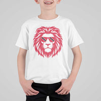 Trinidad and Tobago Lion T Shirt For Kid Vintage Caribbean Pride
