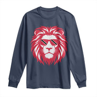 Trinidad and Tobago Lion Long Sleeve Shirt Vintage Caribbean Pride