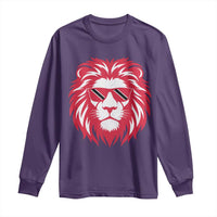 Trinidad and Tobago Lion Long Sleeve Shirt Vintage Caribbean Pride