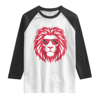 Trinidad and Tobago Lion Raglan Shirt Vintage Caribbean Pride