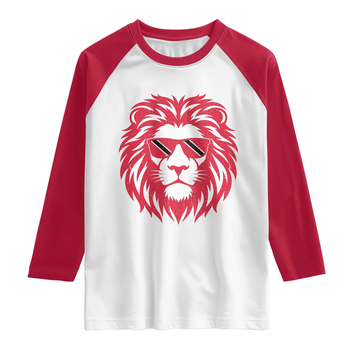 Trinidad and Tobago Lion Raglan Shirt Vintage Caribbean Pride