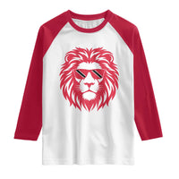 Trinidad and Tobago Lion Raglan Shirt Vintage Caribbean Pride