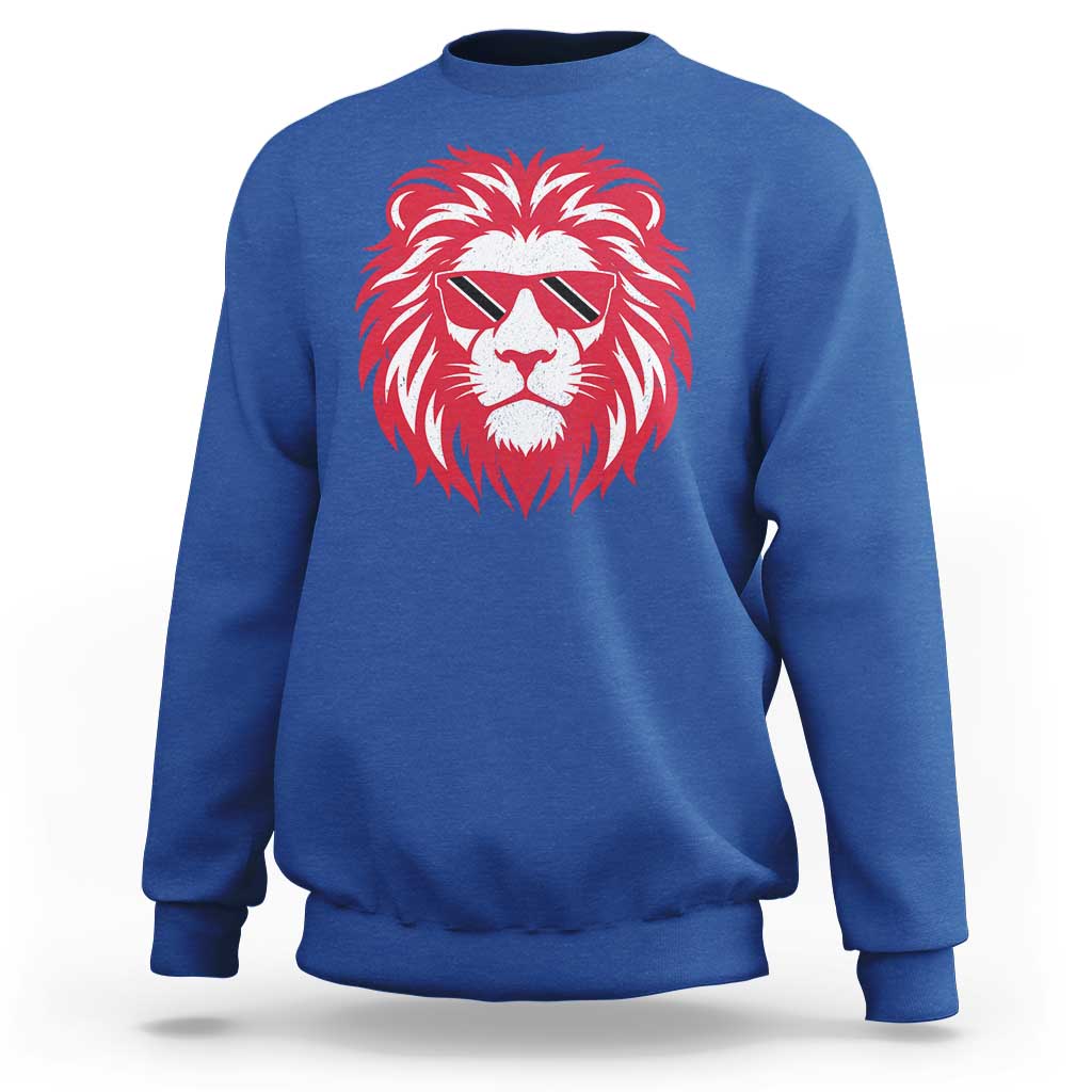 Trinidad and Tobago Lion Sweatshirt Vintage Caribbean Pride