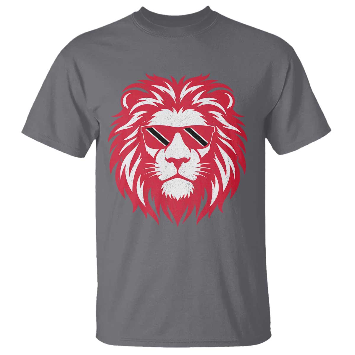 Trinidad and Tobago Lion T Shirt Vintage Caribbean Pride