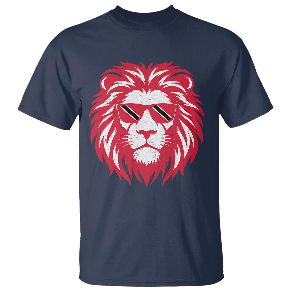 Trinidad and Tobago Lion T Shirt Vintage Caribbean Pride