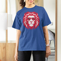Trinidad and Tobago Lion T Shirt For Women Vintage Caribbean Pride