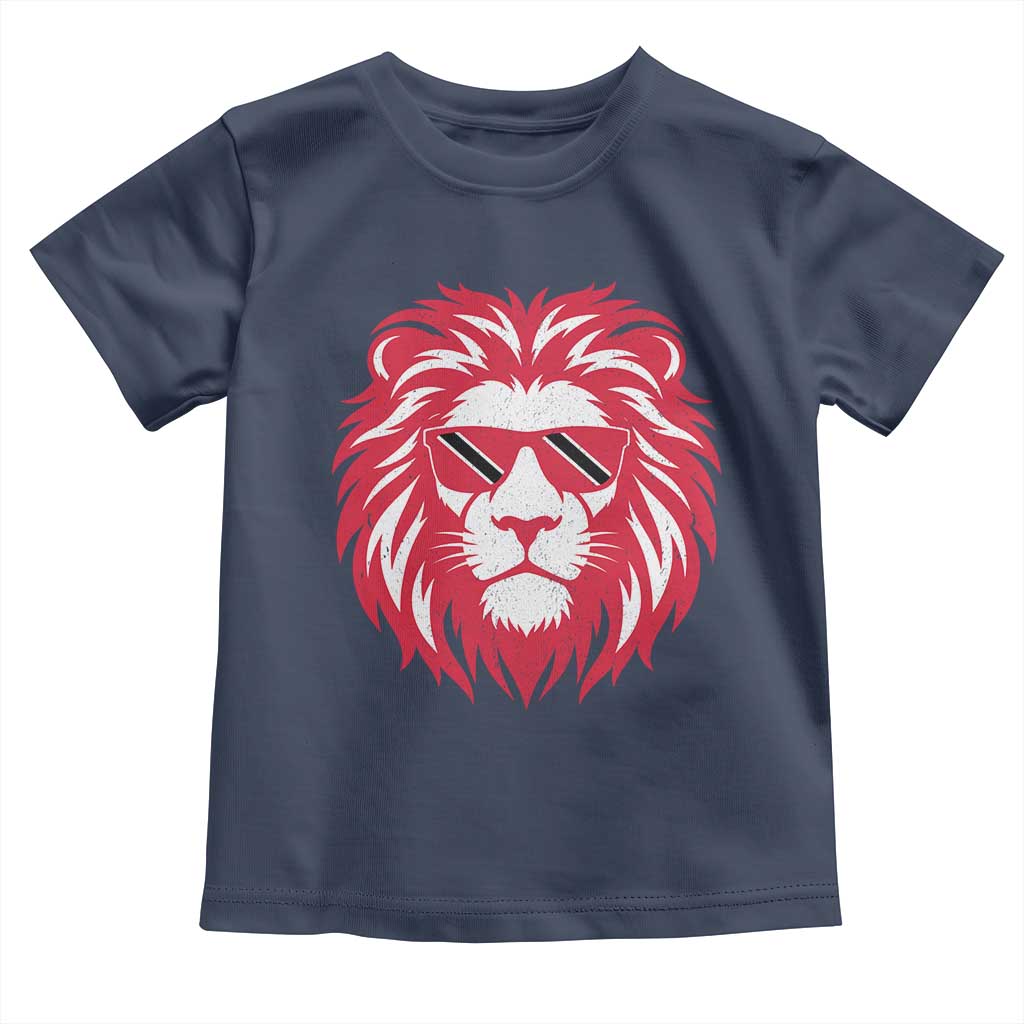 Trinidad and Tobago Lion Toddler T Shirt Vintage Caribbean Pride