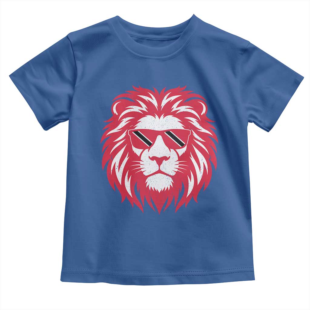 Trinidad and Tobago Lion Toddler T Shirt Vintage Caribbean Pride